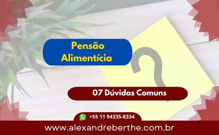 7 duvidas pensão de alimentos