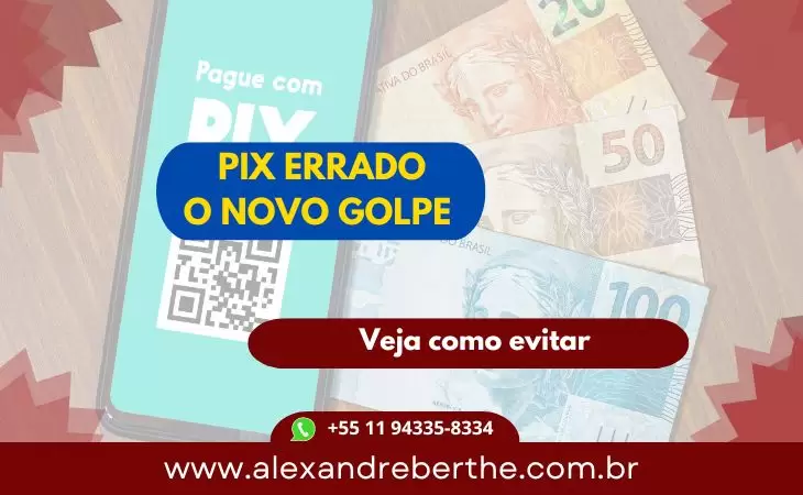 golpe do pix errado