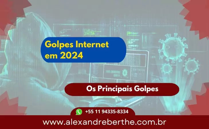 Os principais golpes da internet em 2024