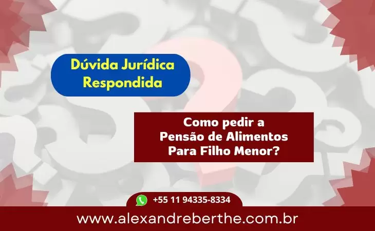 COMO PEDIR PENSAO DE ALIMENTOS