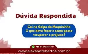 golpe da maquininha como recuperar o valor