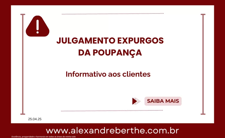 Retomada do julgamento da poupança