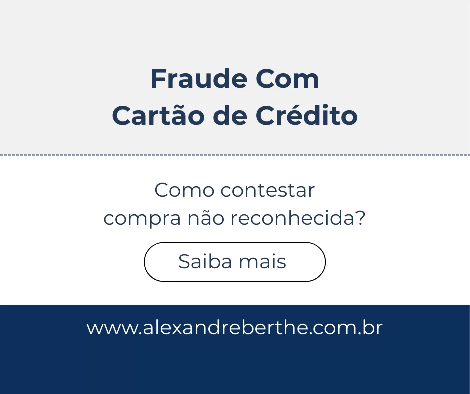 como contestar compra com cartao de credito